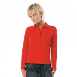 Plain long sleeve /women Safran pure B&C 180 GSM